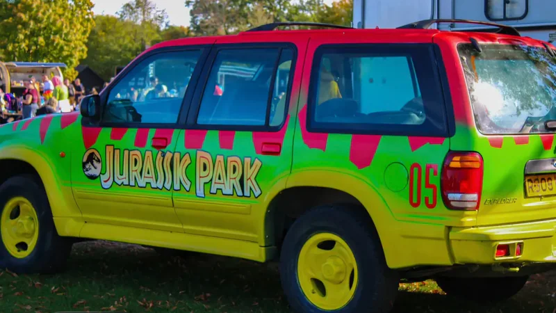 1998 Ford Explorer Jurassic Park in Thorney Toll 4