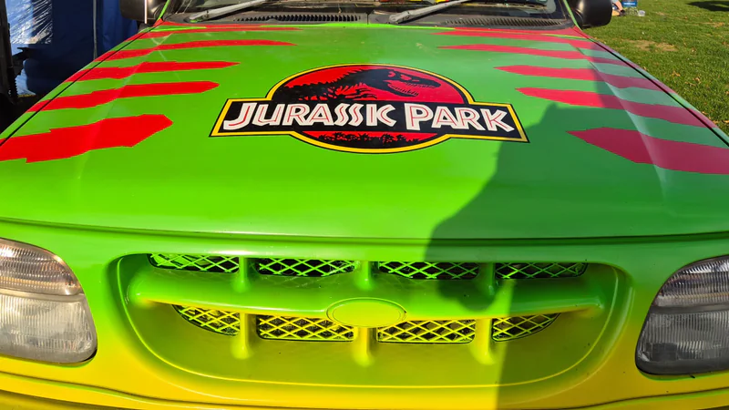 1998 Ford Explorer Jurassic Park in Thorney Toll 2