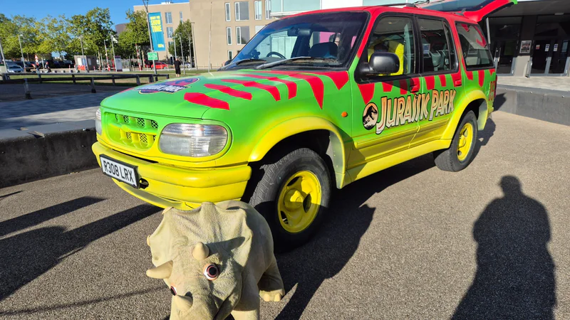 1998 Ford Explorer Jurassic Park in Thorney Toll
