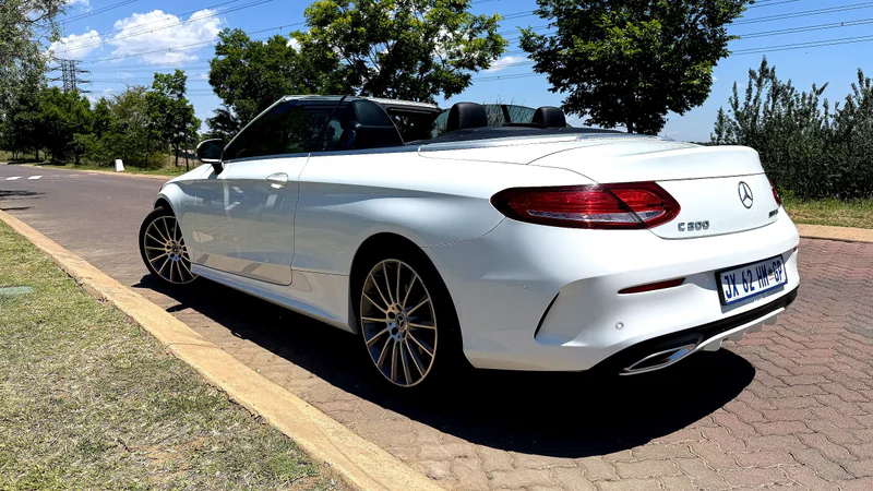 2022 Mercedes-Benz C200 Cabriolet in Sandton 2