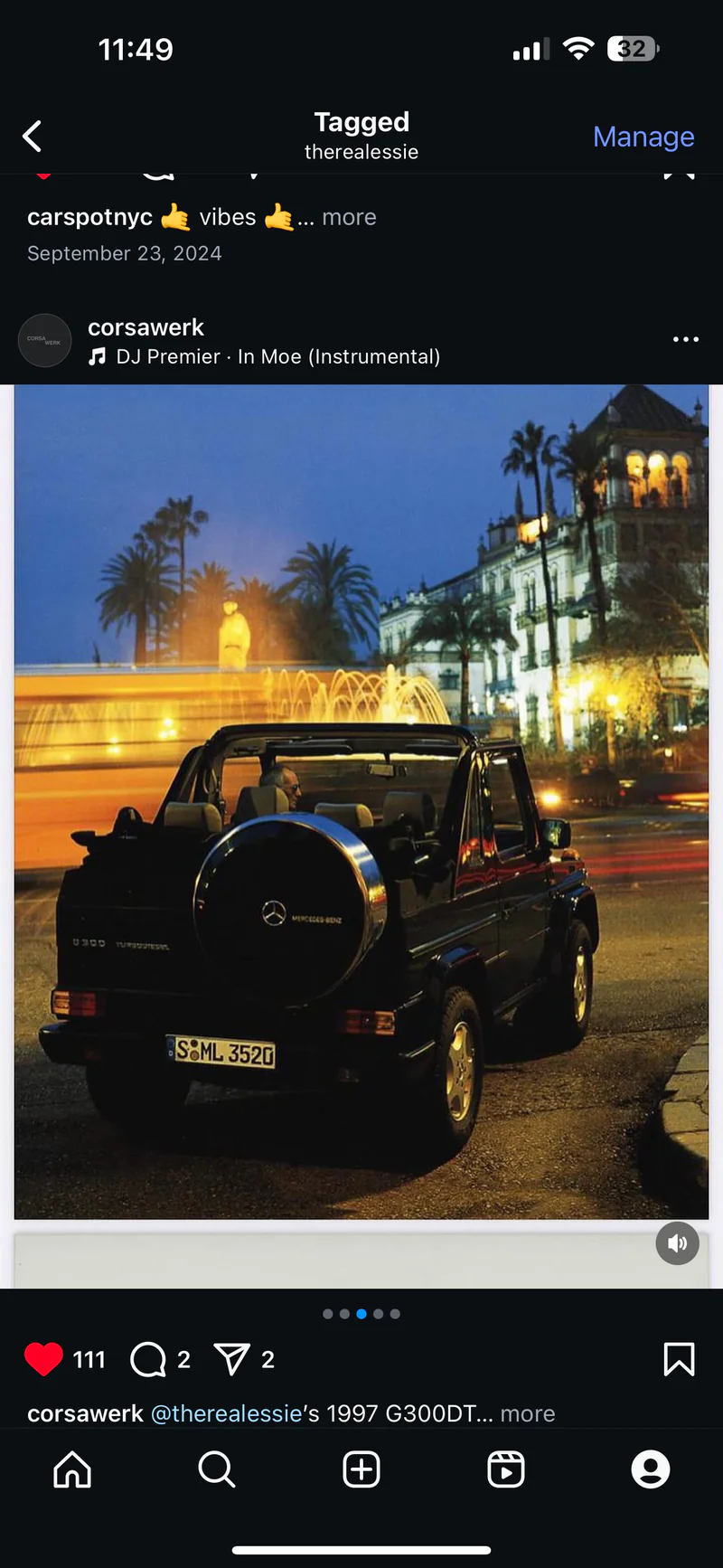 1997 Mercedes-Benz G300DT Cabriolet 2