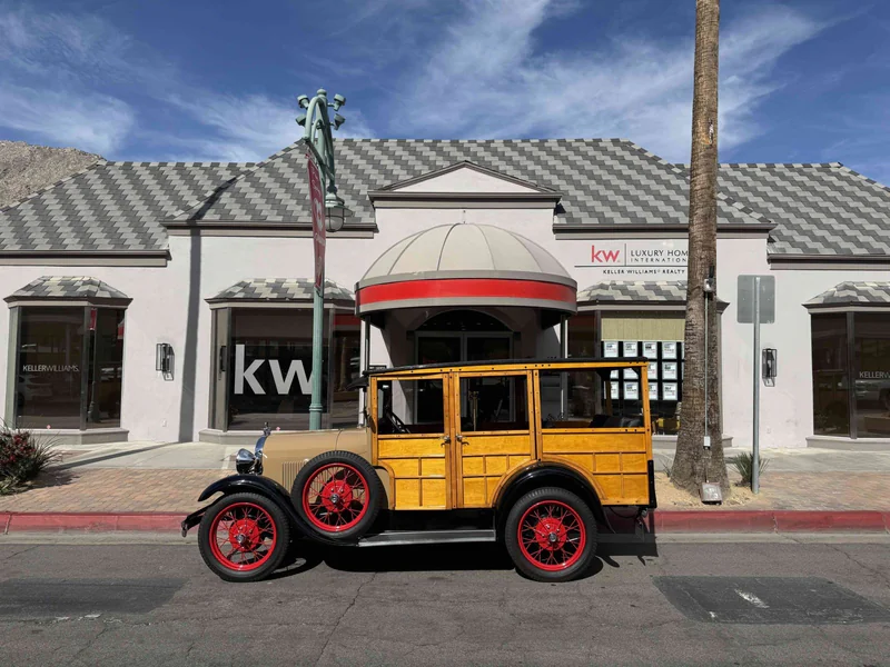 1929 Ford Model A  Station Wagon 10
