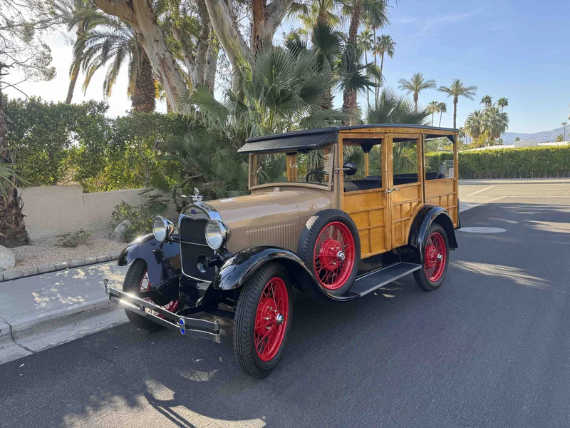 1929 Ford Model A  Station Wagon 7