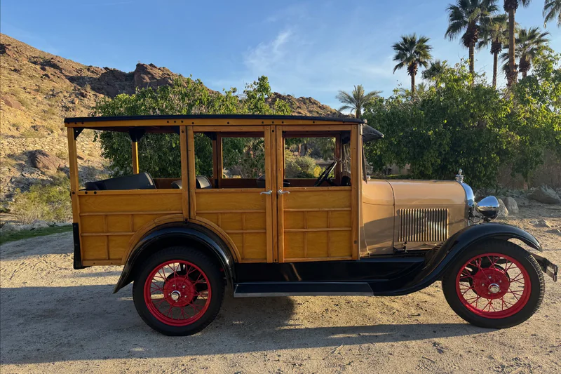 1929 Ford Model A Station Wagon 3