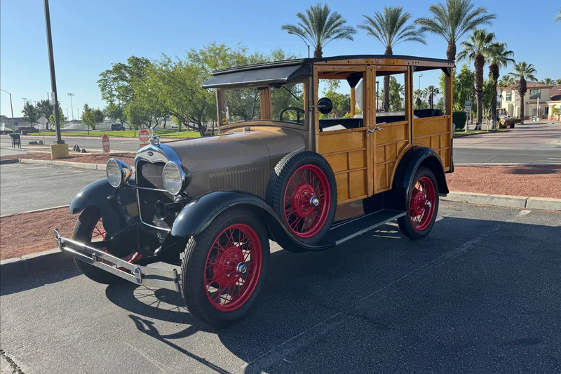 1929 Ford Model A  Station Wagon 8