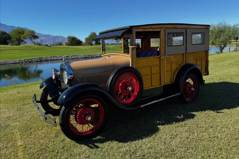 1929 Ford Model A  Station Wagon 9