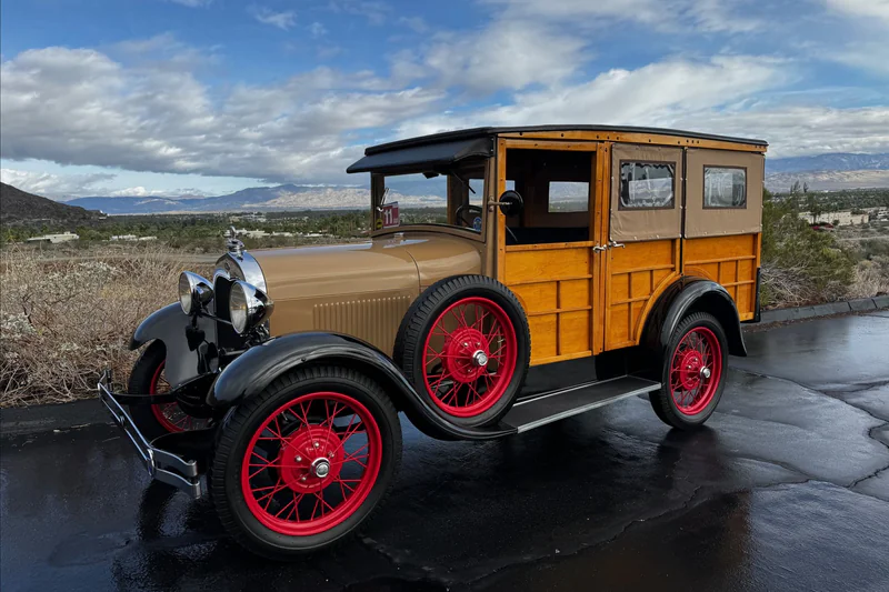 1929 Ford Model A Station Wagon 2
