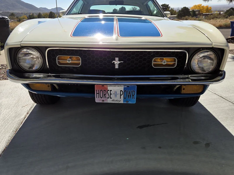 1972 Ford Mustang Sprint USA model Red White and Blue 2