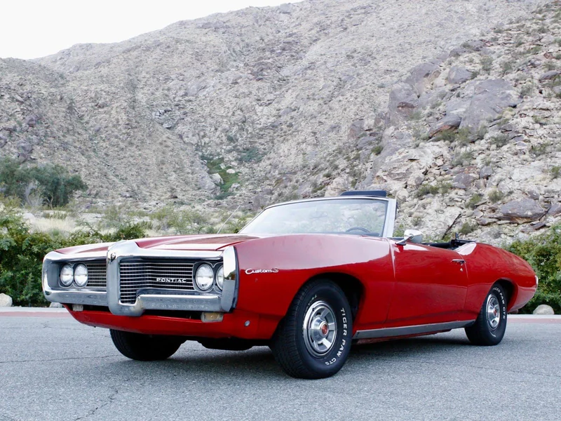 1969 Pontiac Custom S Custom S Convertible 5