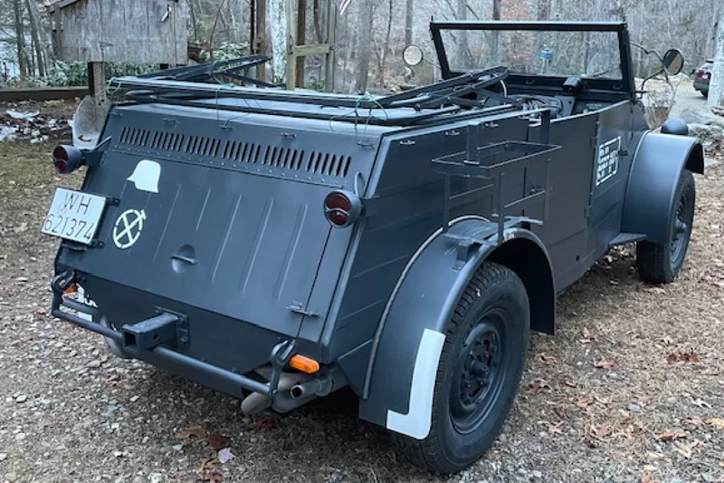 1943 Volkswagen Type 82 Kubelwagen Panzer Gray 2