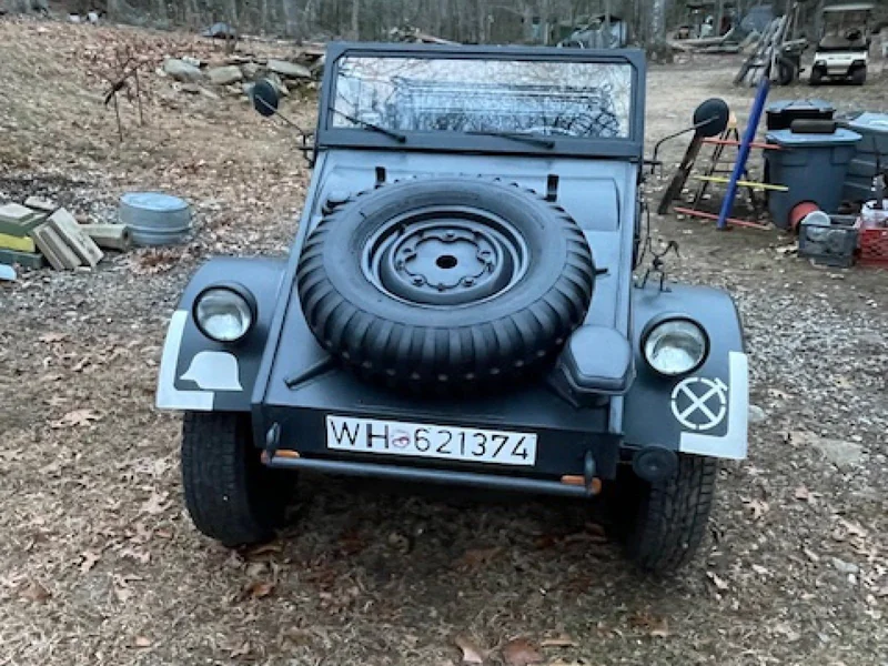 1943 Volkswagen Type 82 Kubelwagen Panzer Gray 3