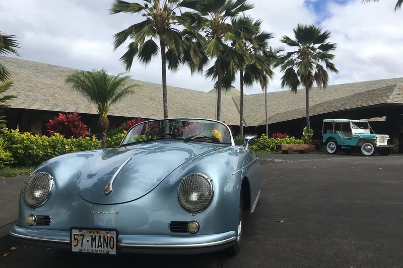 1957 Porsche 356 in Kihei 3
