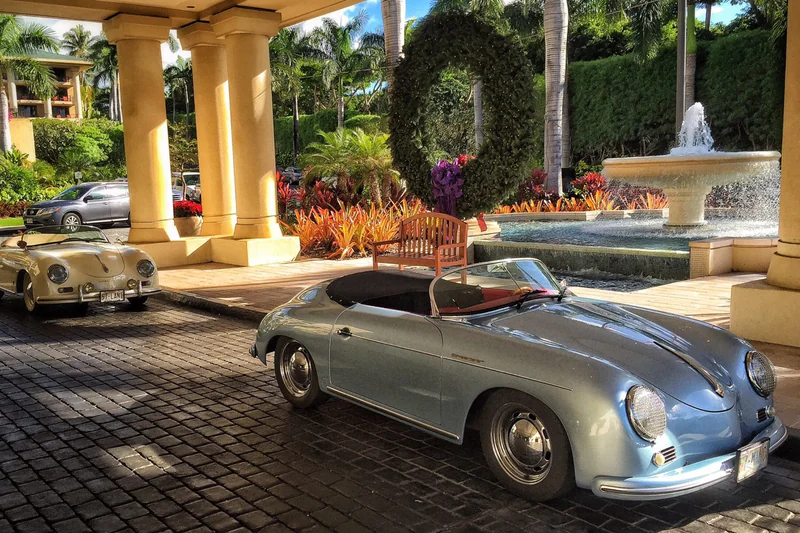 1957 Porsche 356 in Kihei 6