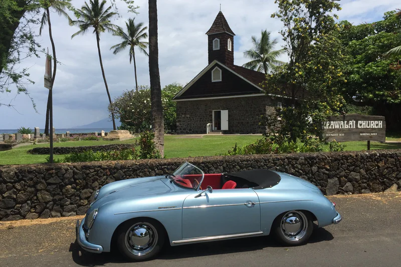 1957 Porsche 356 in Kihei 7