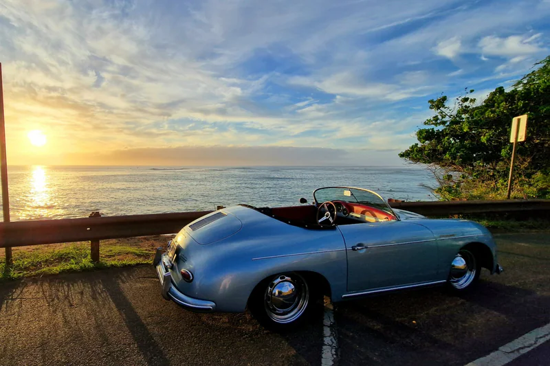 1957 Porsche 356 in Kihei 11