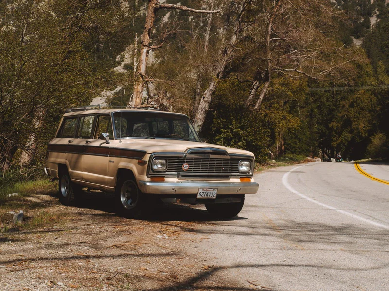 1982 Jeep Wagoneer in Joshua Tree 2