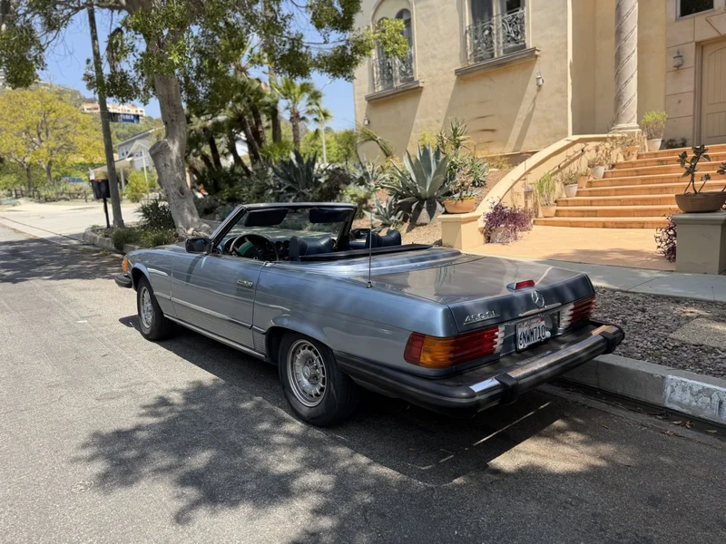 1978 Mercedes-Benz 450SL convertible 4