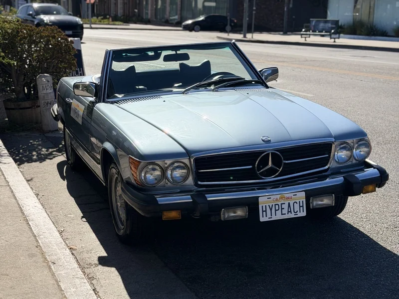 1978 Mercedes-Benz 450SL convertible 6