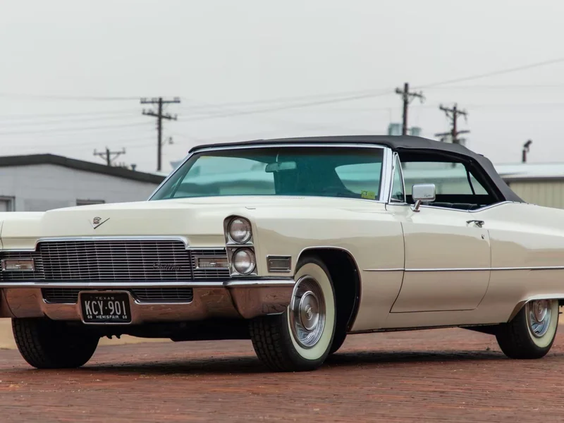 1968 Cadillac DeVille Convertible