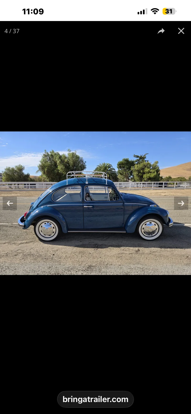 1969 Volkswagen Beetle Base 2