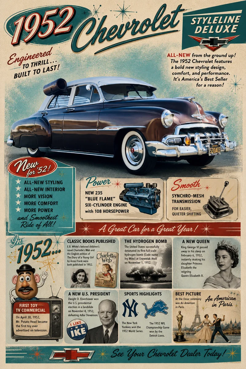 1952 Chevrolet Styleline Deluxe Deluxe 5