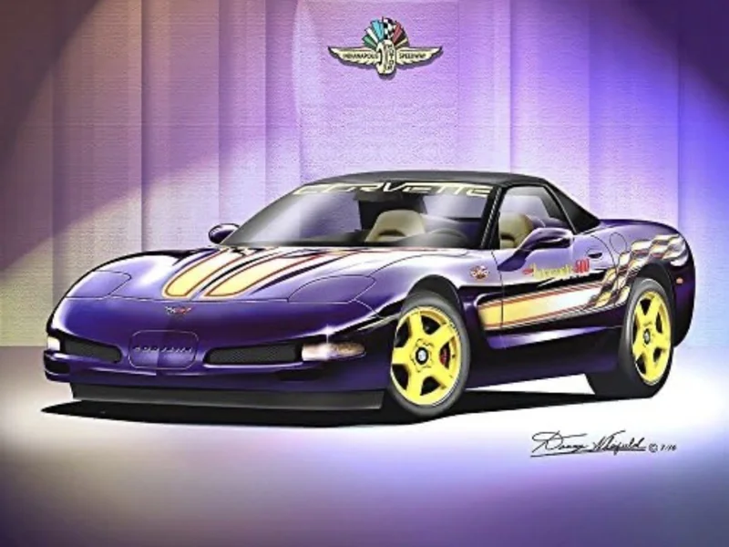 1998 Chevrolet Corvette Indy Pace Car 13