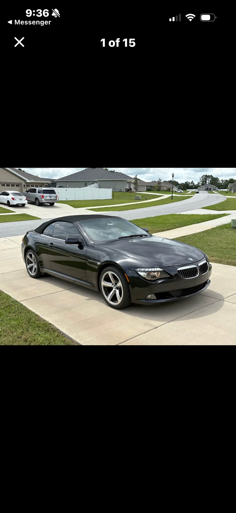 2008 BMW 650i Base 3