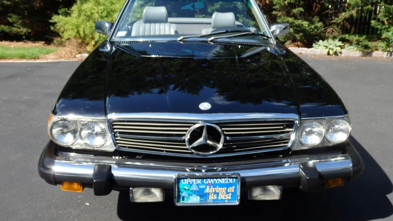 1985 Mercedes-Benz 380SL in North Wales 2