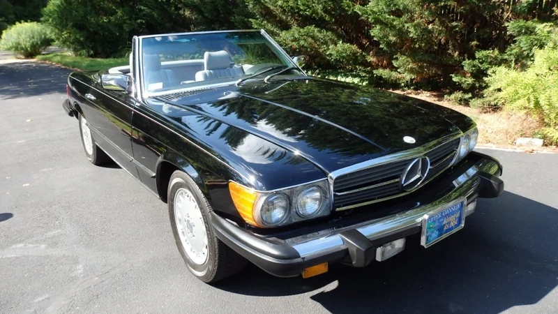 1985 Mercedes-Benz 380SL in North Wales 5