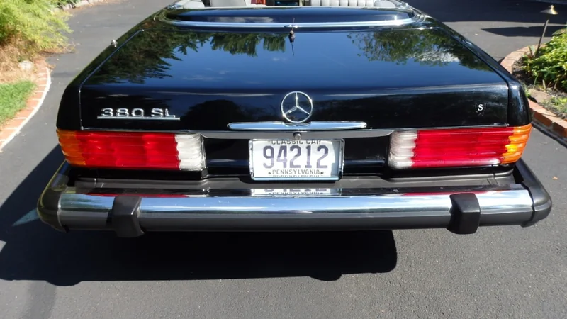 1985 Mercedes-Benz 380SL in North Wales 6