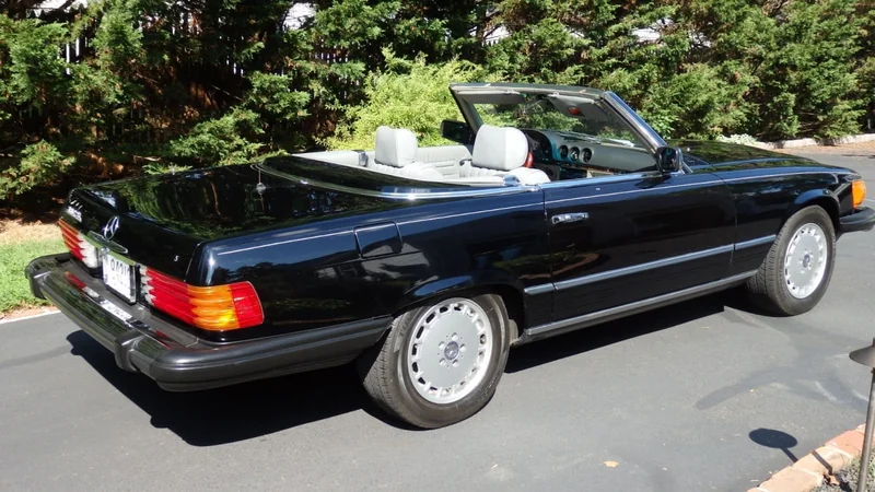 1985 Mercedes-Benz 380SL in North Wales 7