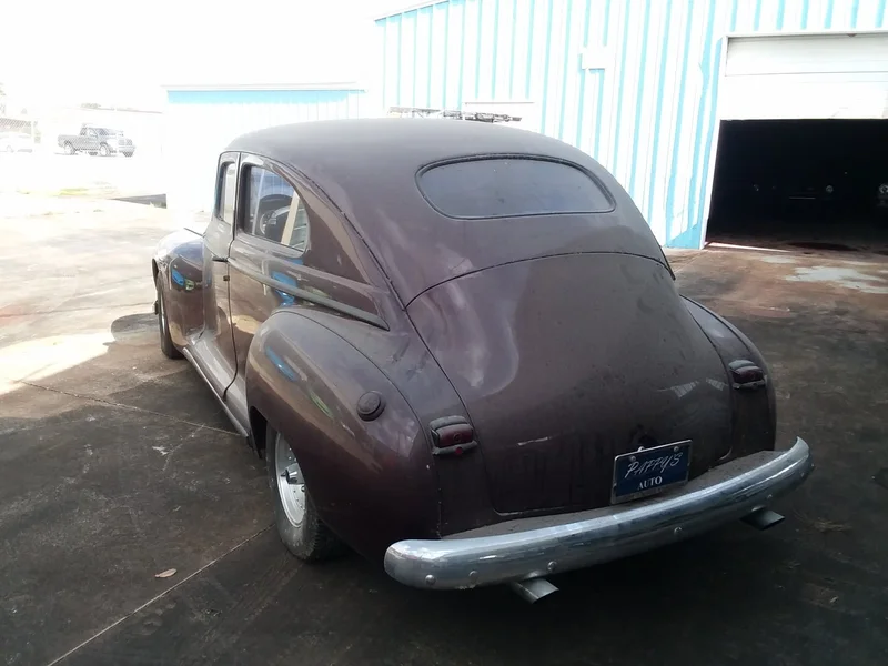 1947 Plymouth 2 door slant back 3