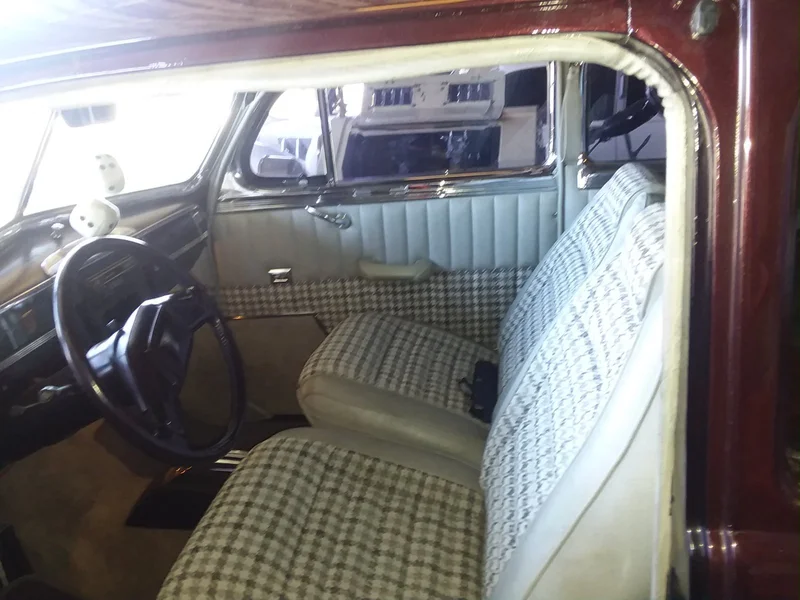 1947 Plymouth 2 door slant back 8