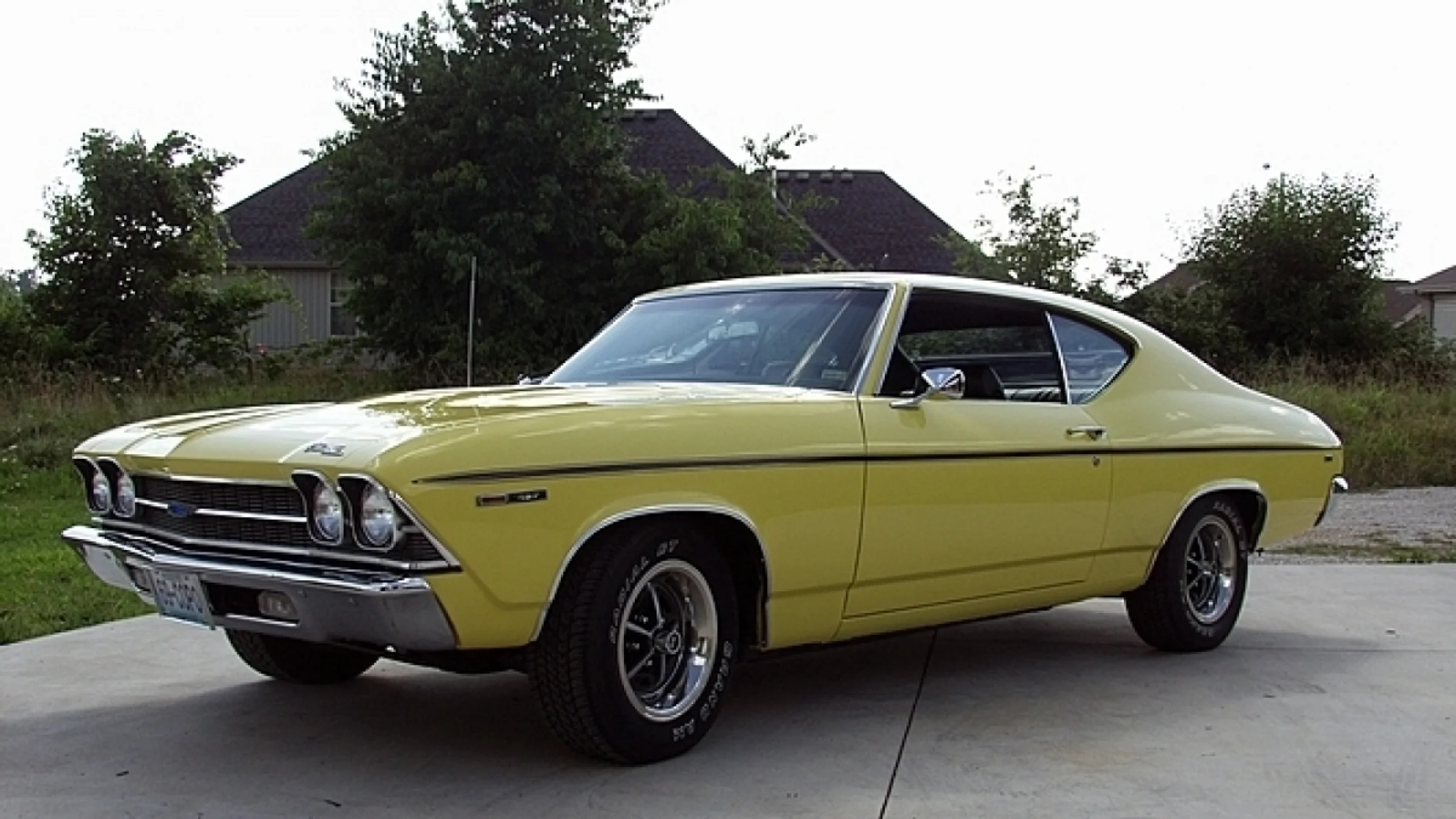 1969 Chevrolet chevelle factory drag car COPO