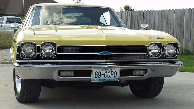 1969 Chevrolet chevelle factory drag car COPO