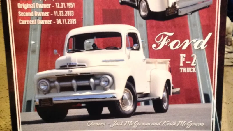 1951 Ford F2. Pickup