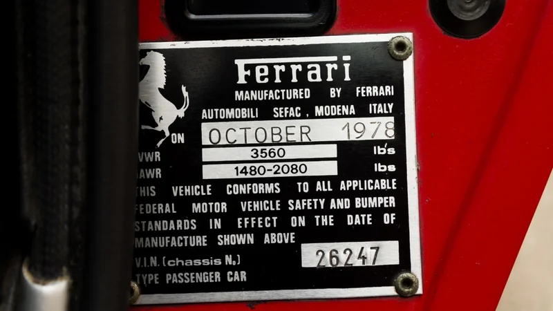 1978 Ferrari 308 GTB 24