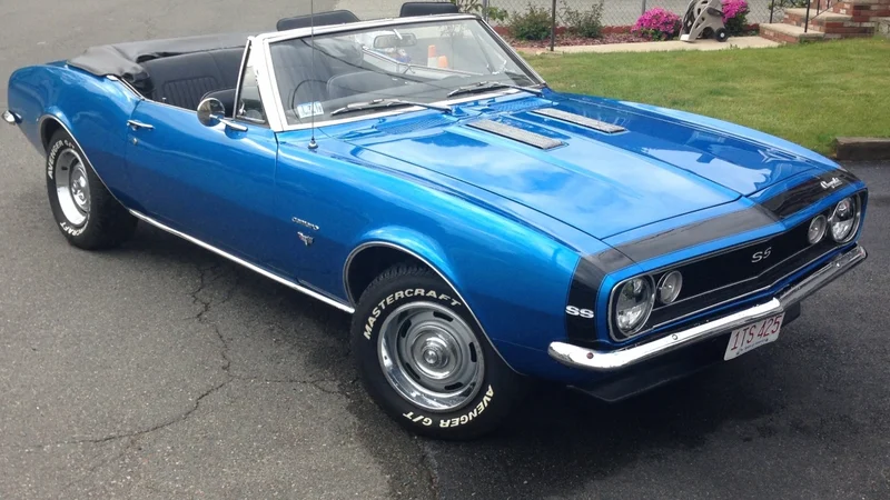 1967 Chevrolet Chevy Camaro convertible SS 4