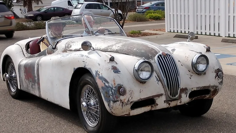 1956 Jaguar XK140