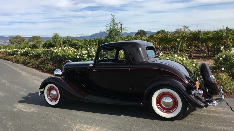 1934 Ford Model 40 3 Window Coupe 6
