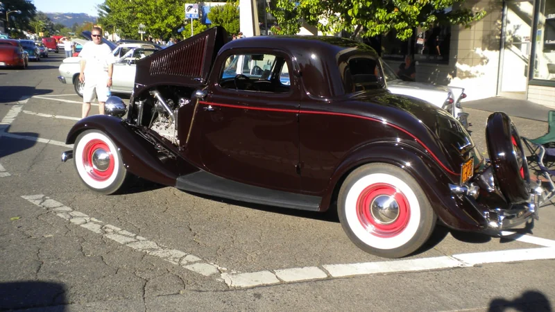 1934 Ford Model 40 3 Window Coupe 7