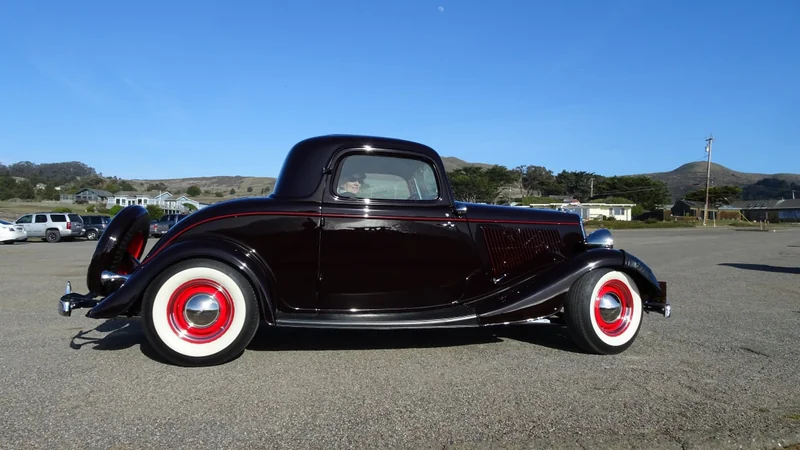 1934 Ford Model 40 3 Window Coupe 8