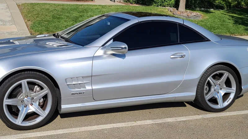 2009 Mercedes-Benz SL550 in Oakland 4