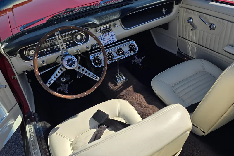 1965 Ford Mustang automatic  9