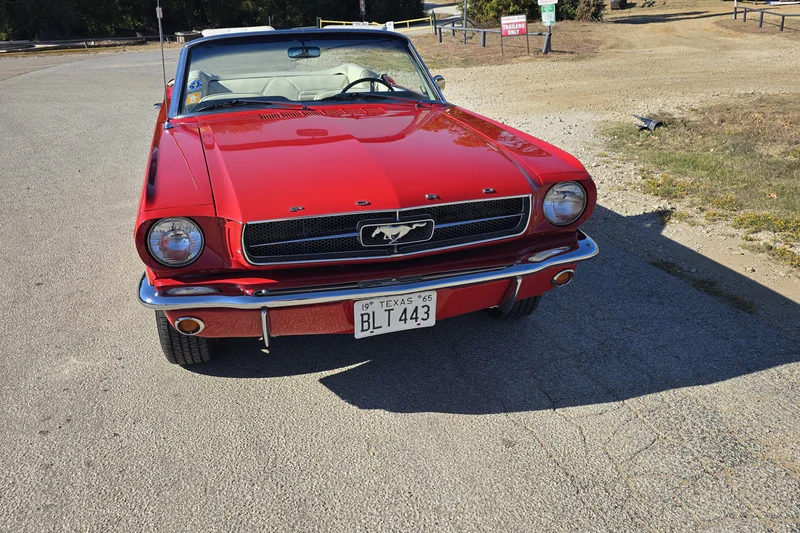 1965 Ford Mustang automatic  12