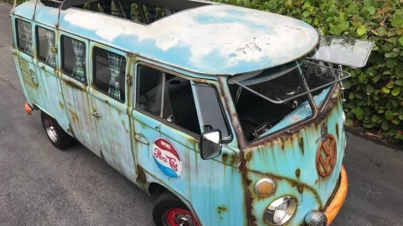 1970 Volkswagen Vanagon split window rat rod 13