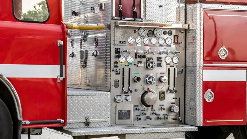 1990 Ford 8000 Fire Truck 4