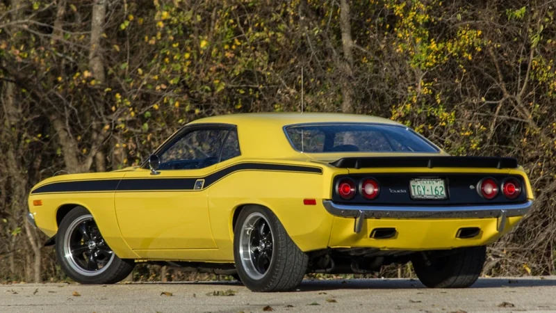 1972 Plymouth Cuda in Cross Roads 2