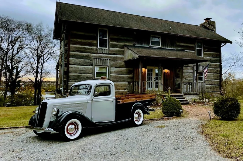 1937 Ford Model 77 Stakebed 2