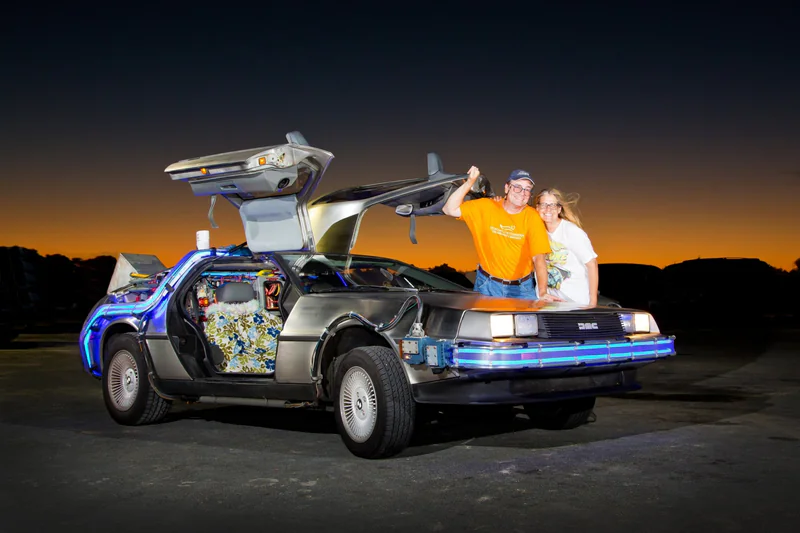 1982 DeLorean DMC-12 Back to the Future Time Machine